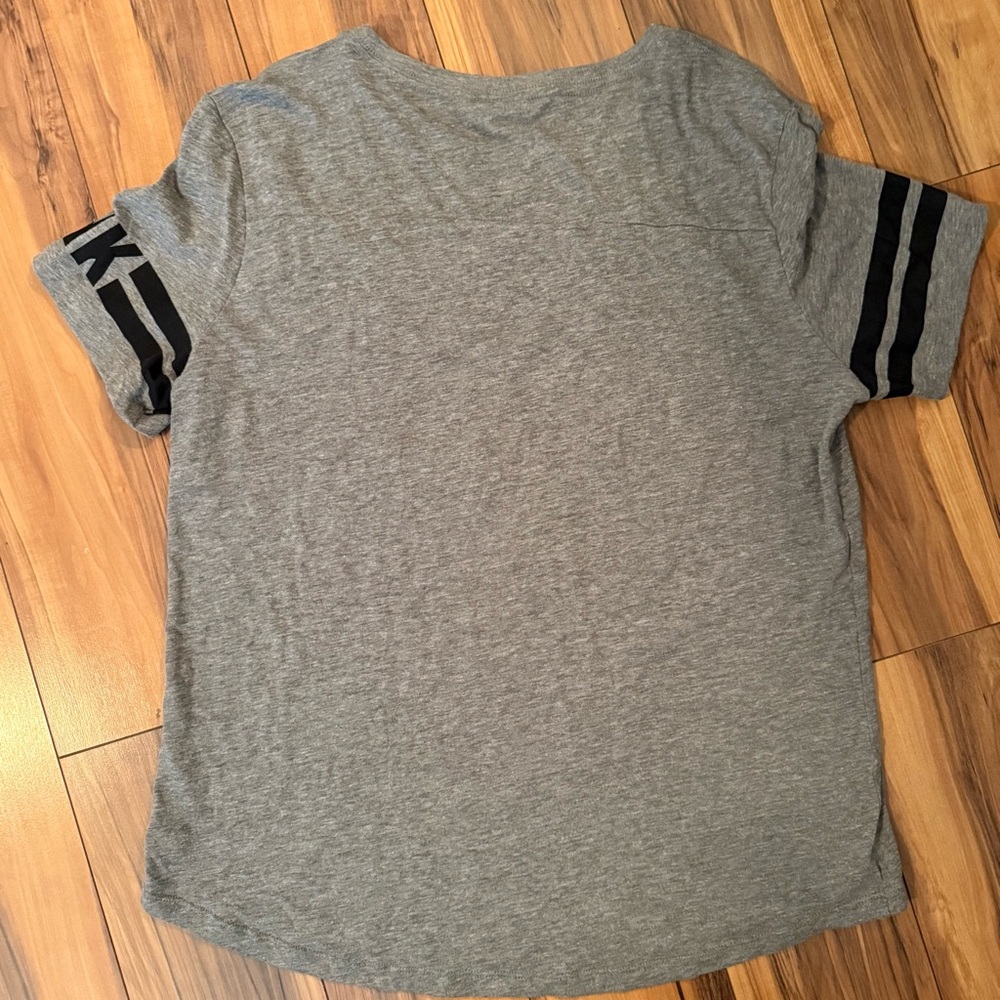 😴 💤 PINK Victoria’s Secret “I Woke Up Like This” Tee – Size Large - Picture 5 of 5